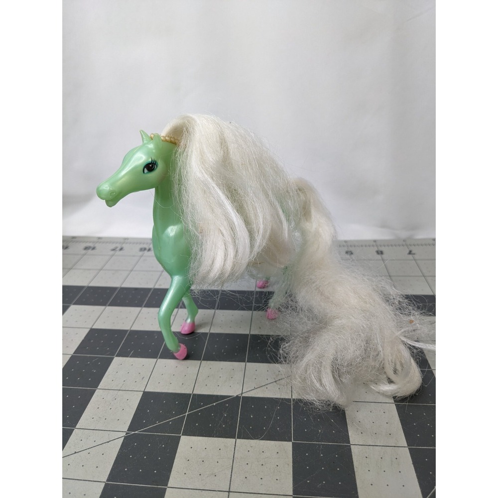 Enchanted Kingdom‎ Green Horse Figure 5 Inch Vintage